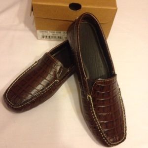David Spenser Cortez Twin Gore Driver Loafer
